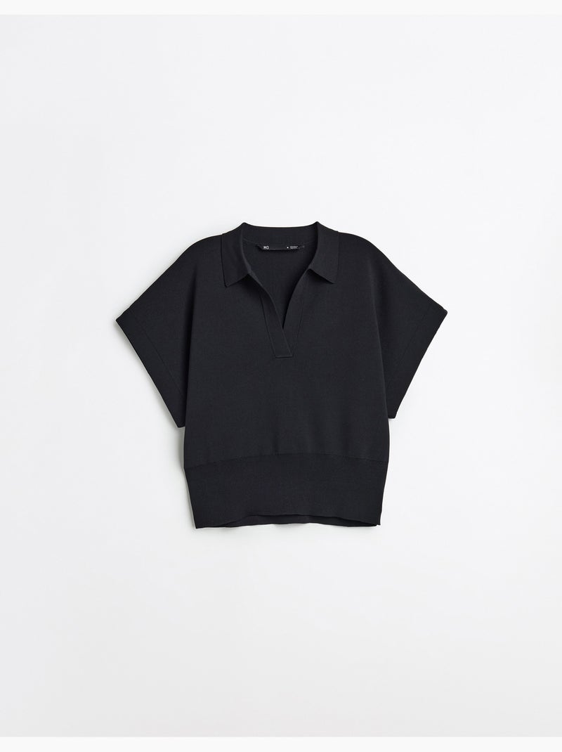 Polo de malla, MO Fashion Negro - Kiabi
