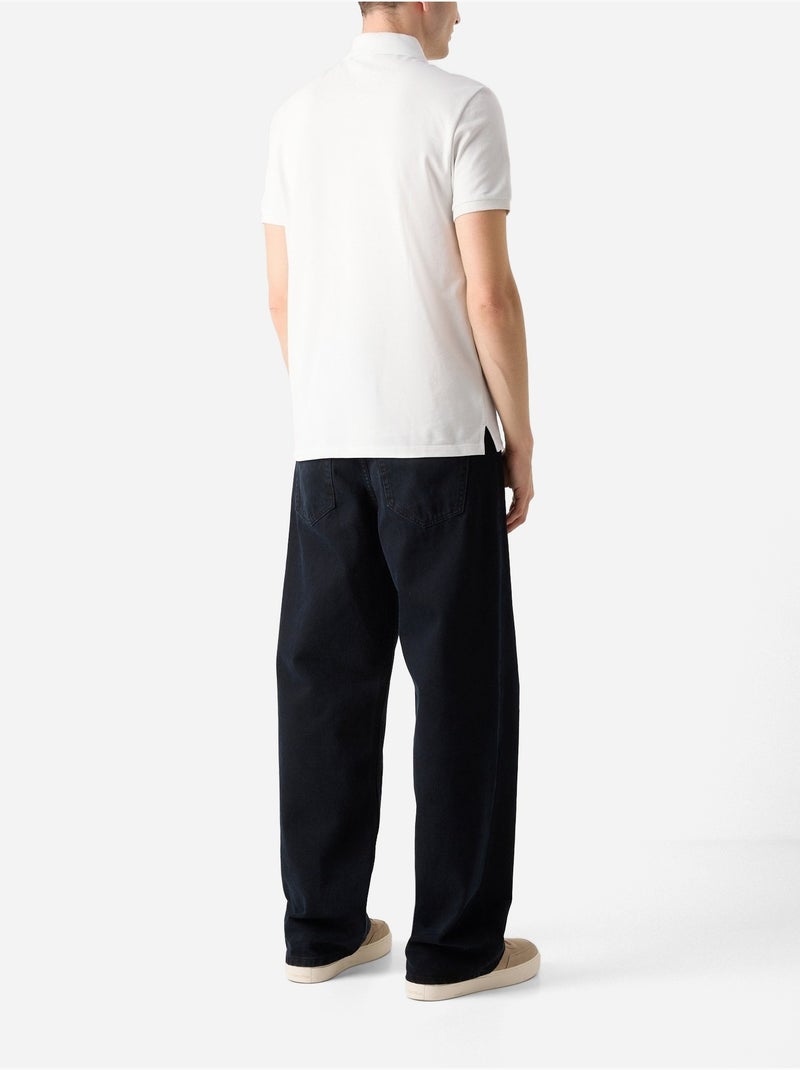 Polo de manga corta - Calvin Klein Blanco Blanco - Kiabi
