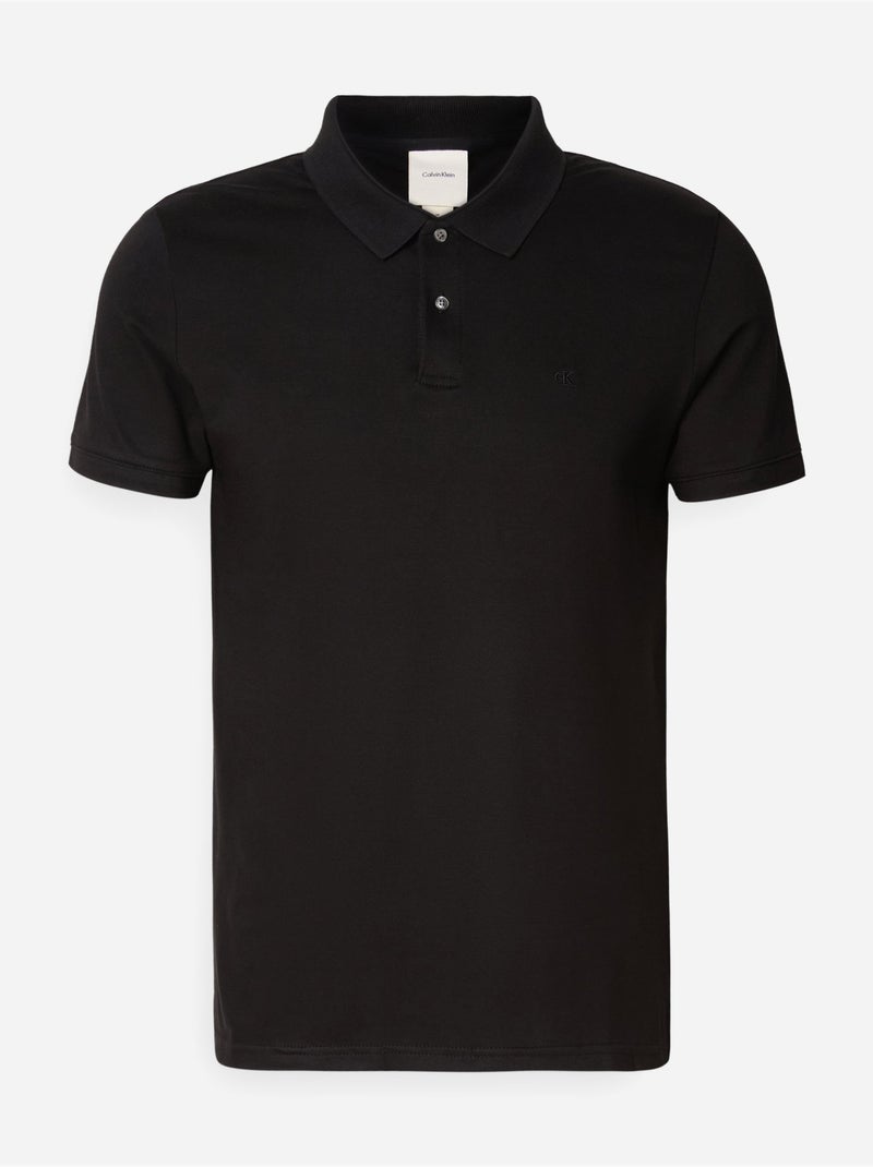 Polo de manga corta - Calvin Klein Negro - Kiabi