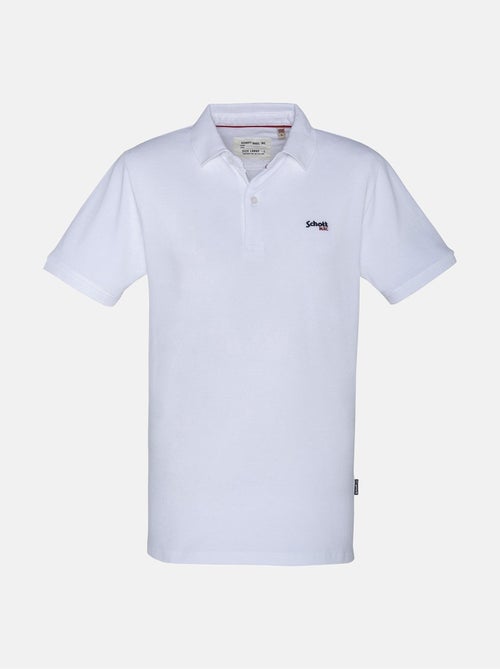 Polo de manga corta - Schott - Kiabi Polo de manga corta - Schott - Kiabi