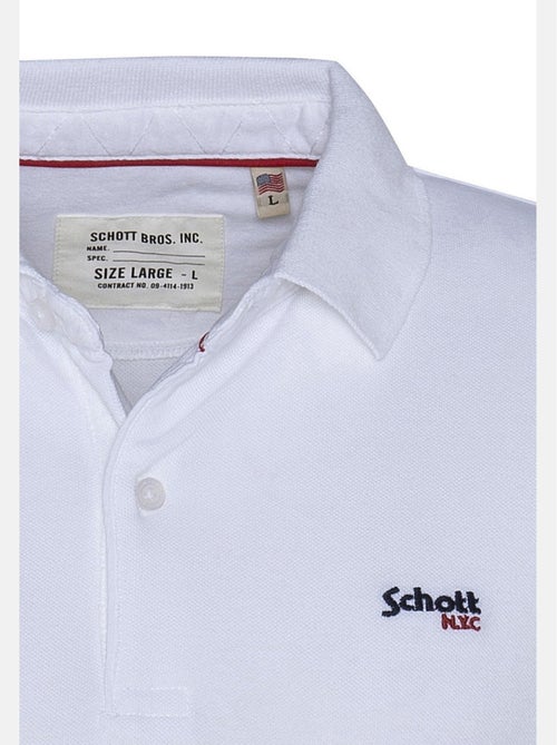 Polo de manga corta - Schott - Kiabi Polo de manga corta - Schott - Kiabi