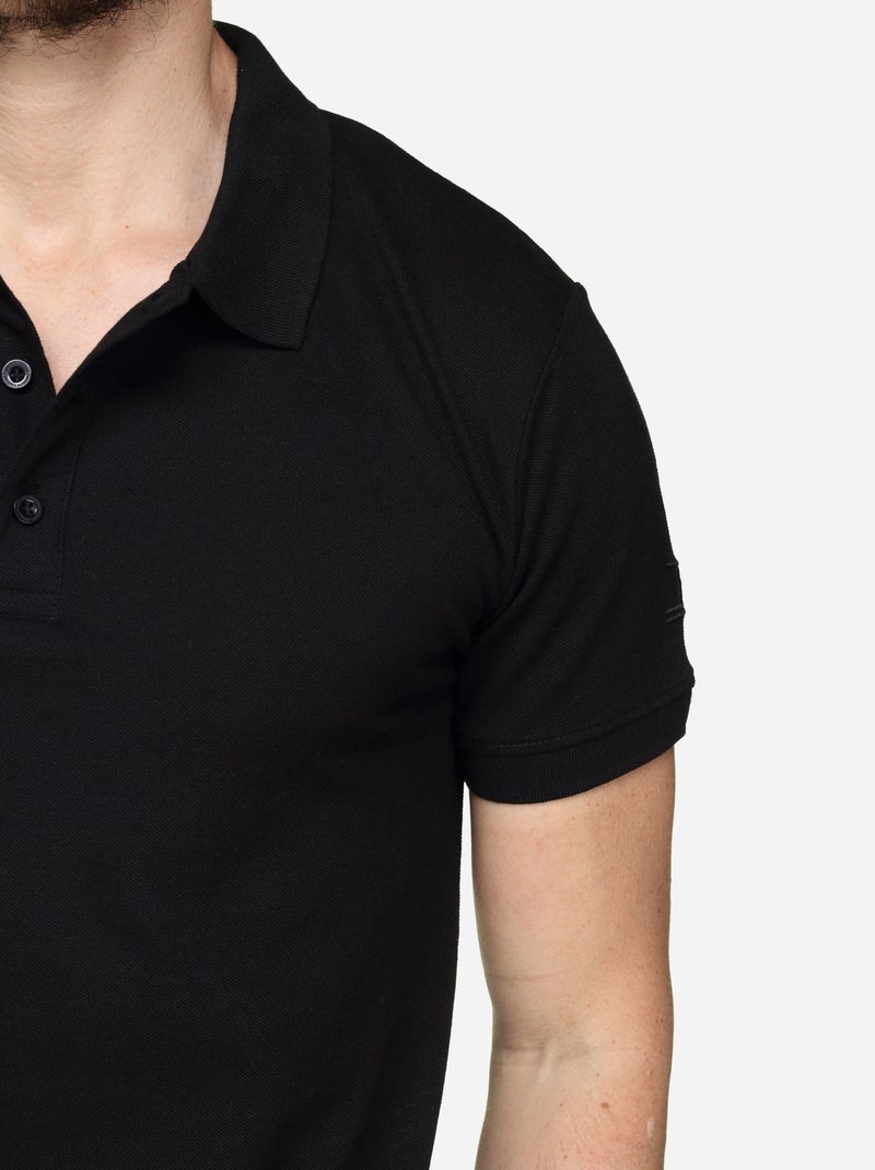 Polo de manga corta - Torrente Negro - Kiabi