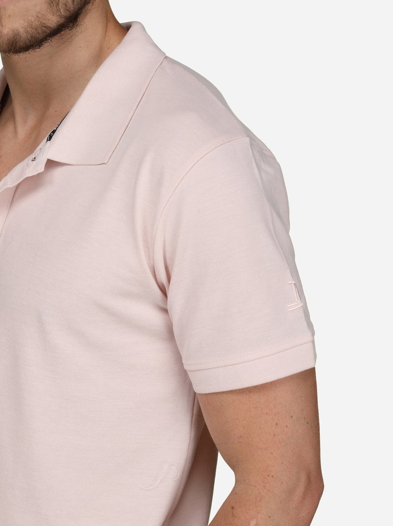 Polo de manga corta - Torrente Rosa - Kiabi