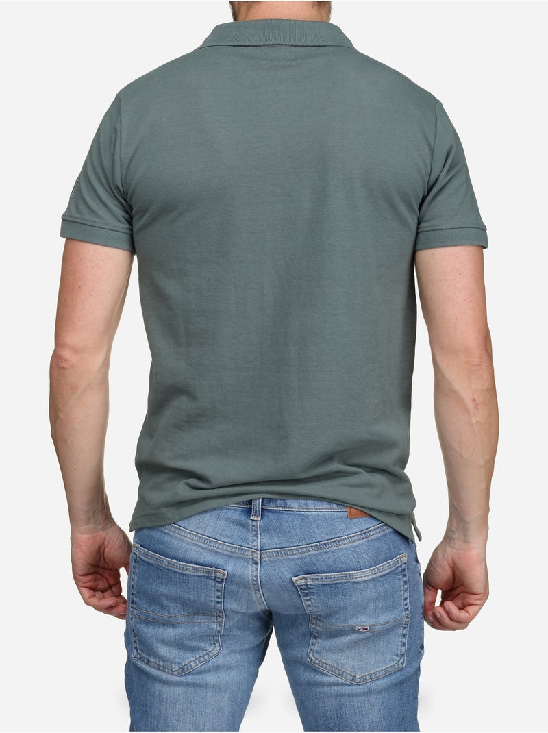 Polo de manga corta - Torrente Turquesa - Kiabi