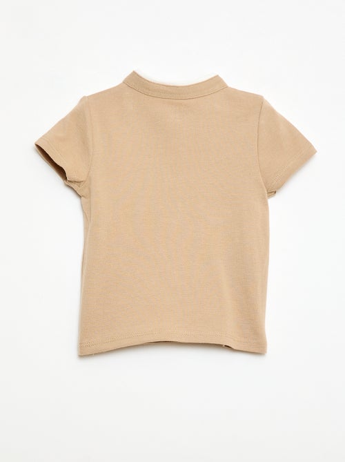 Polo de manga corta - Kiabi