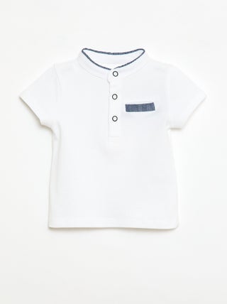 Polo de manga corta