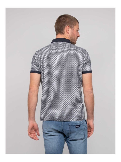Polo de manga corta de algodón con motivos PALAINA - Kiabi