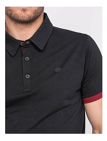 Polo de manga corta de algodón PASTATO