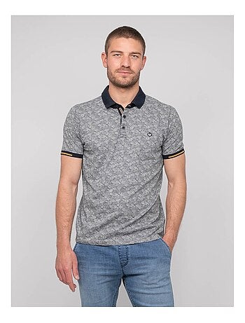 Polo de manga corta de algodón PETILLON