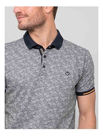 Polo de manga corta de algodón PETILLON