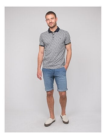 Polo de manga corta de algodón PETILLON
