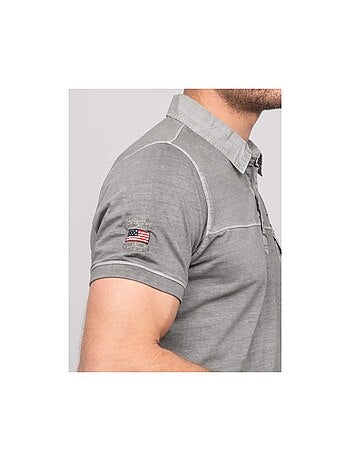 Polo de manga corta de algodón PILOTOMA