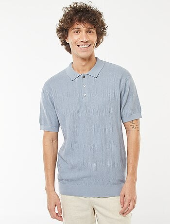 Polo de manga corta de punto