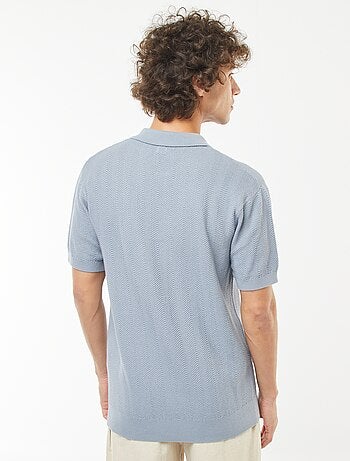 Polo de manga corta de punto