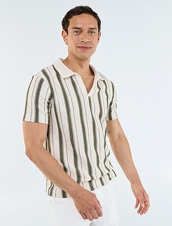 Polo de manga corta de punto