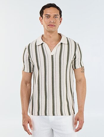 Polo de manga corta de punto