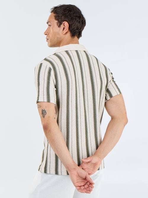 Polo de manga corta de punto - Kiabi