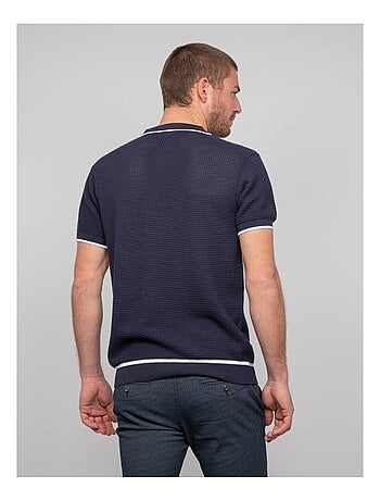 Polo de manga corta de puro algodón ALFA