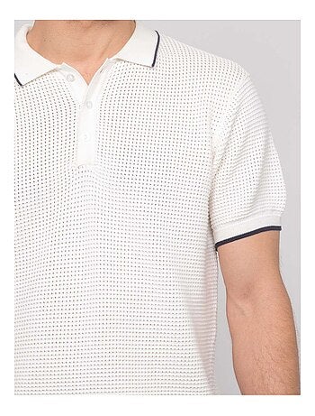 Polo de manga corta de puro algodón ALFA