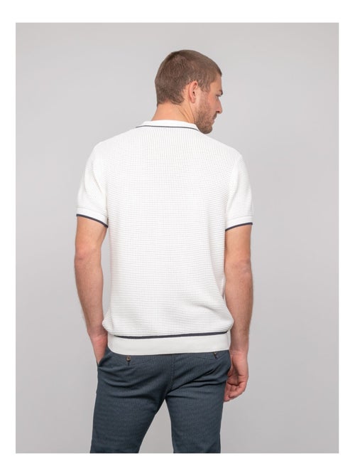 Polo de manga corta de puro algodón ALFA - Kiabi