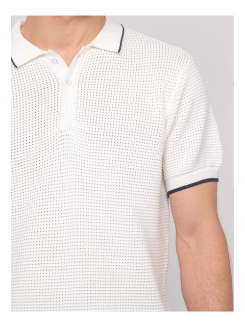 Polo de manga corta de puro algodón ALFA - Kiabi