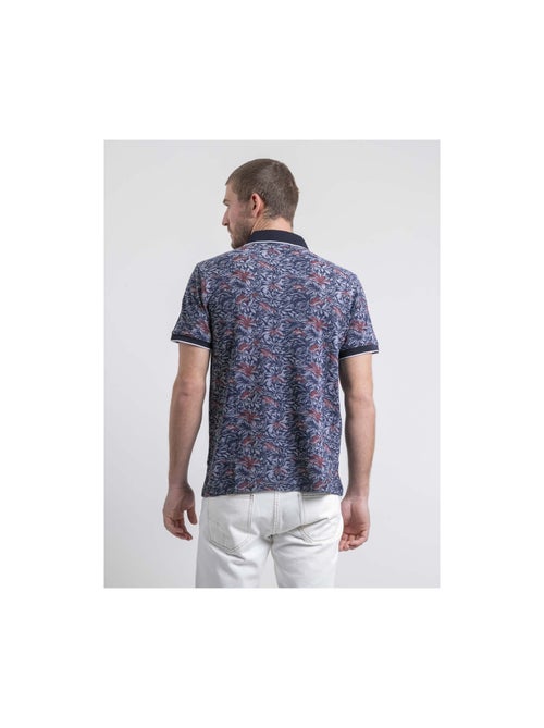 Polo de manga corta de puro algodón con motivos PARUBOL - Kiabi