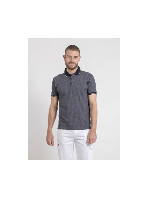 Polo de manga corta de puro algodón con motivos PIGUMAX - Kiabi