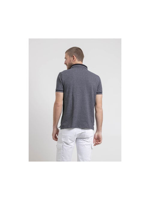 Polo de manga corta de puro algodón con motivos PIGUMAX - Kiabi