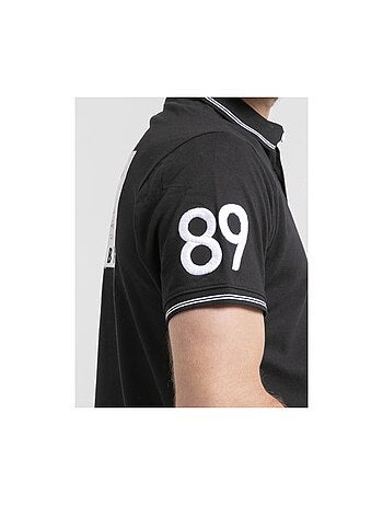 Polo de manga corta de puro algodón PAHDU