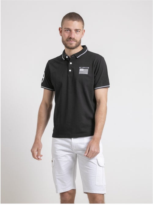 Polo de manga corta de puro algodón PAHDU - Kiabi