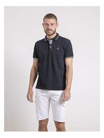 Polo de manga corta de puro algodón PEPILAN