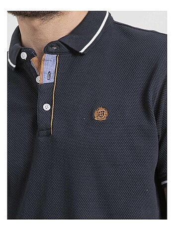 Polo de manga corta de puro algodón PEPILAN