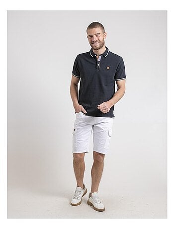 Polo de manga corta de puro algodón PEPILAN