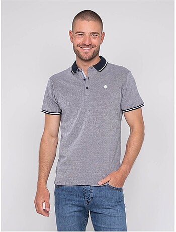 Polo de manga corta de puro algodón pigaston