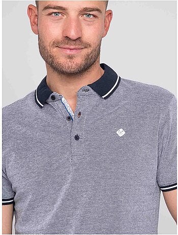 Polo de manga corta de puro algodón pigaston