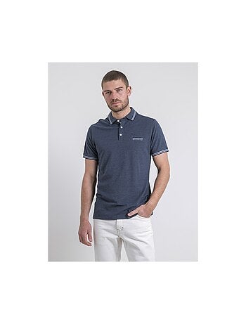 Polo de manga corta de puro algodón PIGUSTAVE