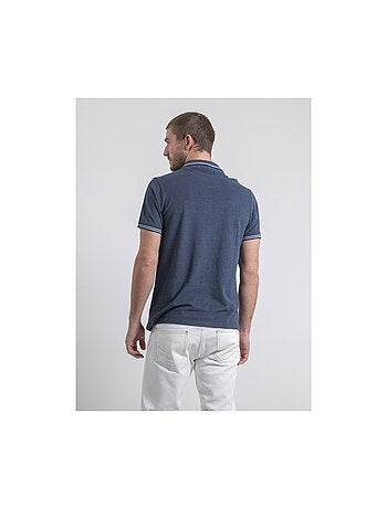 Polo de manga corta de puro algodón PIGUSTAVE