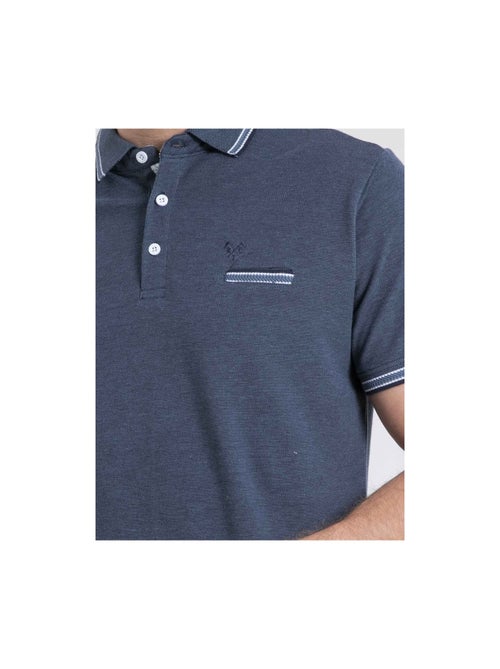 Polo de manga corta de puro algodón PIGUSTAVE - Kiabi