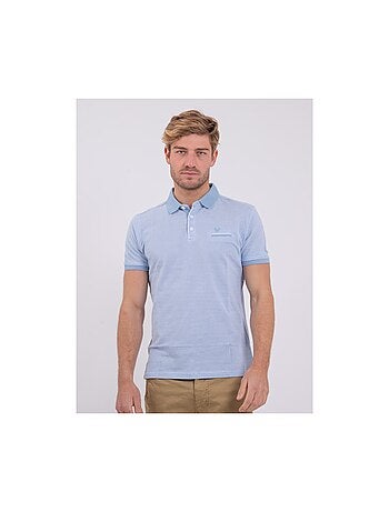 Polo de manga corta de puro algodón PIKTO