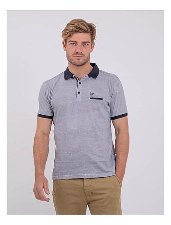 Polo de manga corta de puro algodón PIVOLKAN