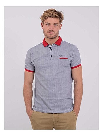 Polo de manga corta de puro algodón PIVOLKAN