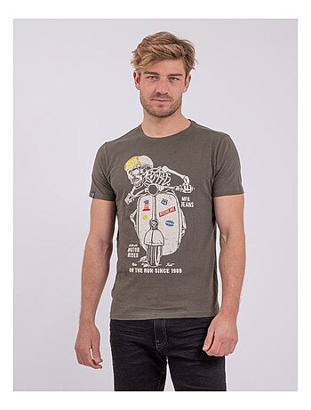 Polo de manga corta de puro algodón POUFASA