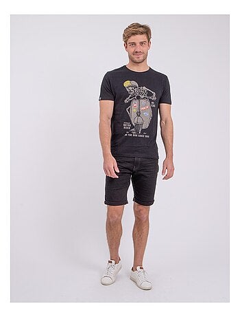 Polo de manga corta de puro algodón POUFASA