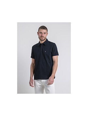 Polo de manga corta de puro algodón POULOAN