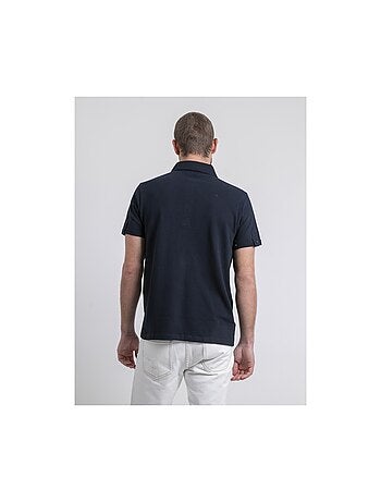 Polo de manga corta de puro algodón POULOAN