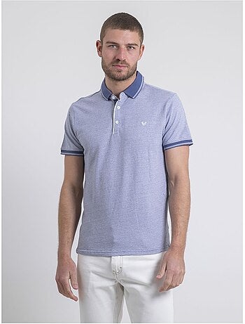 Polo de manga corta de puro algodón POULORIS