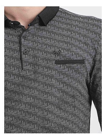 Polo de manga corta de puro algodón PURLY