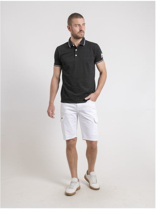 Polo de manga corta de puro algodón PWENN - Kiabi