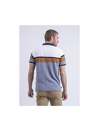 Polo de manga corta de rayas PABENOL