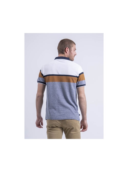 Polo de manga corta de rayas PABENOL - Kiabi Polo de manga corta de rayas PABENOL - Kiabi